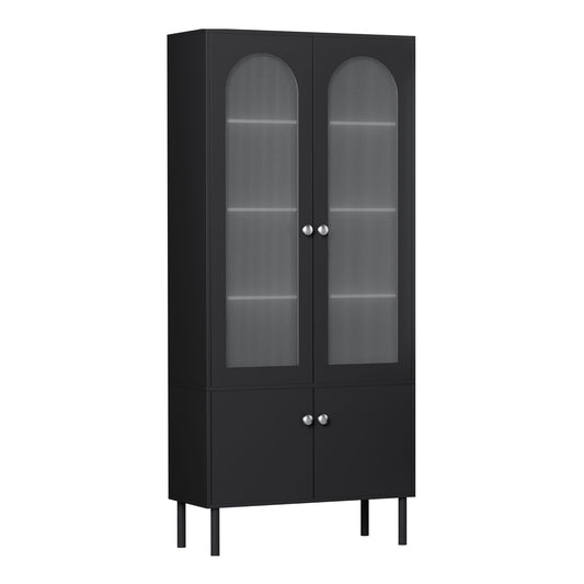 Artiss Buffet Sideboard Cupboard Cabinet Black