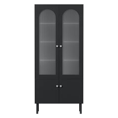 Artiss Buffet Sideboard Cupboard Cabinet Black