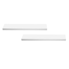 Artiss Floating Wall Shelf Set of 2 White 90CM