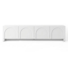 Artiss TV Unit Entertainment Unit Storage Cabinet Adjustable Shelf 180cm White