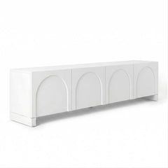 Artiss TV Unit Entertainment Unit Storage Cabinet Adjustable Shelf 180cm White