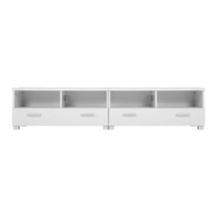 Artiss TV Cabinet Entertainment Unit 180cm White Eddie