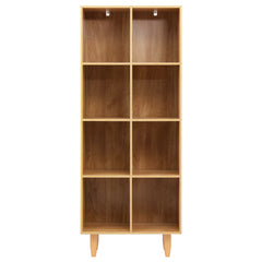 Artiss Bookshelf Bookcase 4 Tiers LEOR Pine