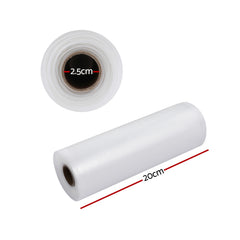 2 Rolls Food Vacuum Sealer Bags Storage Saver Heat Sealing Bag Pack 20CMX6M