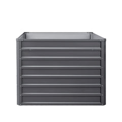 Green Fingers 2x Garden Bed 100x100x77cm Planter Box Raised Container Galvanised