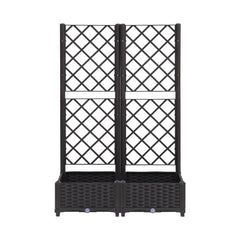 Green Fingers Raised Garden Bed Vertical Planter Self Watering Large Elevated Veggie Box 80x40x122cm