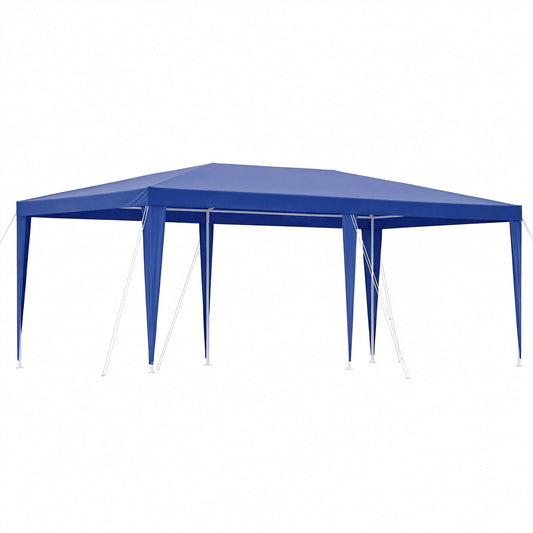 Instahut Gazebo 3x6m Wedding Party Marquee Tent Outdoor Event Camping Canopy Shade Blue