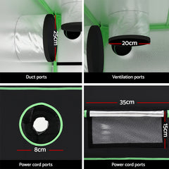 Green Fingers Grow Tent Kits 300x150x200cm Hydroponics Indoor Plant Grow System