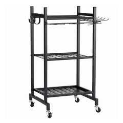 Gardeon Garden Tool Organizer with Wheels Heavy Duty Garage Yard Storage Cart