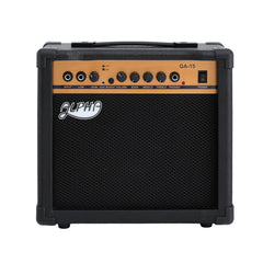Alpha 20W Guitar Amplifier Portable Practice Amp Overdrive 3-Band EQ Black