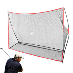 Portable Golf Hitting Net Practice Driving Indoor Outdoor with Carry Bag and Ground Stakes Golf Training Net for Golfers Backyard Driving Chipping 10x7ft