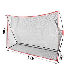 Portable Golf Hitting Net Practice Driving Indoor Outdoor with Carry Bag and Ground Stakes Golf Training Net for Golfers Backyard Driving Chipping 10x7ft