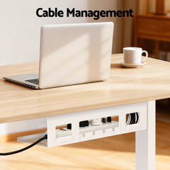 Artiss Standing Desk Sit Stand Touch Control Electric Oak 140CM