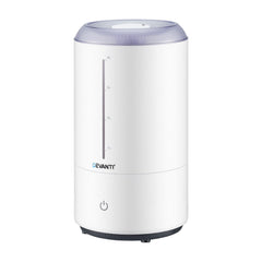 Devanti Ultrasonic Humidifier Aroma Diffuser Top Fill Quiet Bedroom 4L White