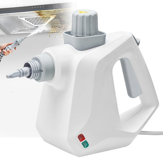 Multi-Purpose Handheld Pressurized Steam Cleaner 1050W with 9-Piece Accessories High Temperature for Kitchen Bathroom Car Window Cleaning