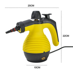 Multi-Purpose Handheld Pressurized Steam Cleaner 1050W with 9-Piece Accessories High Temperature for Kitchen Bathroom Car Window Cleaning