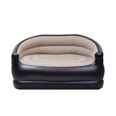 Gardeon Outdoor Air Sofa Inflatable Couch Two-Seater Lounge Chair with Pump Blow Up Couches for Camping