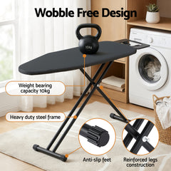 Artiss Ironing Board with Iron Rest with 3 Layers Extra Thick Cover Easy Storage