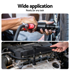 Giantz 30Pc 1/2" Drive Socket Set Cr-V Steel 8-32mm Workshop Repair