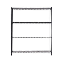 Artiss 4-Tier Kitchen Rack Shelf with Wheels Shelving 152x45x187CM Adjustable Metal Storage Shelves