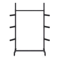 Weisshorn Kayak Storage Rack 3-Tier Canoe SUP Paddleboard Garage 80kg Casters
