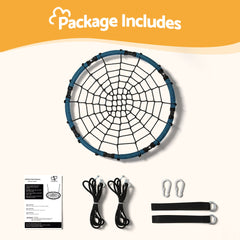 Gardeon Tree Swing Net Hammock 98.5cm for Backyard Porch Outside Playground