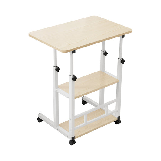 Artiss Laptop Desk Height Adjustable Mobile Workstation Computer Desks 60CM