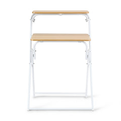 Artiss Laptop Desk Computer Foldable Study Desk Home Office Oak