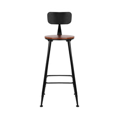 Artiss 4x Bar Stools Vintage Metal Chairs