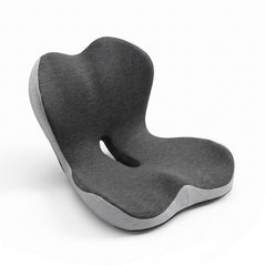 Artiss Ergonomic Seat Cushion with Lumbar Support for Office Chair, Memory Foam Coccyx and Lumbar Support Pad for Car Office Wheelchair Home