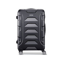 Wanderlite 28 Inch Luggage with TSA Lock Spinner Travel Suitcase Carry On Hard Shell Luggage Case Black
