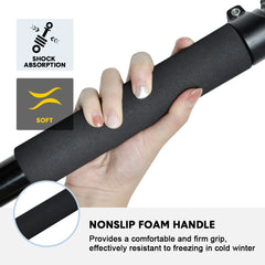 Handheld Boom Pole Stand Light Portable Telescopic Stand Max 3m with Lock and Shoulder Strap For Studio Strobe Light Flash Microphone Speedlight Support