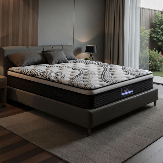 Giselle Bedding 32cm Mattress Euro Top Queen