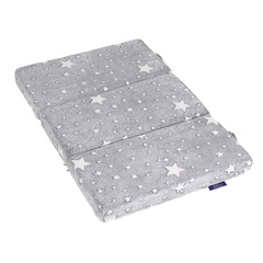 Giselle Bedding Foldable Cot Mattress for Travel Cot, Glow-in-Dark Cover