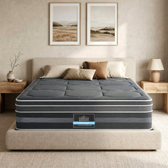 Giselle Mattress 35cm Hybrid Pocket Spring Euro Top Double