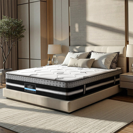 Giselle Bedding Double Mattress 35cm Bed in a Box Pocket Spring Gel Memory Foam