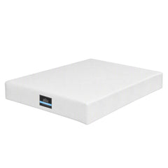 Giselle 25cm Queen Hybrid Mattress Soft Knitted Fabric Edge Support Gel Foam
