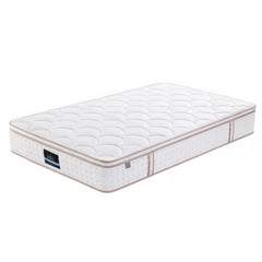 Giselle 30cm King Single Spring Mattress Tencel Cover 5-Zone Firm Back Support