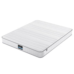 Giselle Queen Mattress 20cm with Reinforced Edge Support Egg-Crate Foam