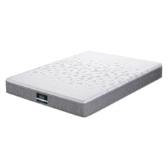 Giselle Bedding Queen Mattress 23cm Pocket Spring Mattress with Adjustable Firmness Reversible Foam Layer for Medium Firm & Firm Support Motion Isolation Bedroom Bed