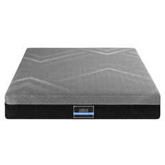 Giselle King Mattress 26cm Firm Pocket Spring Dual Edge Support Dark Grey