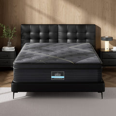 35cm Giselle Mattress Queen Bed Bamboo Pocket Firm Foam
