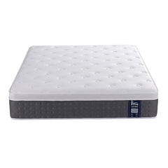 Levitex Double Mattress Lumbar Support, 5-Zone Pocket Springs & 2-Row Hardened Edges for Deep Sleep, Cooling Gel Memory & Egg-Crate Foam
