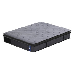 Levitex Double Mattress 33 cm 7-Zone Pocket Spring 8.0 Extra Firm with Dual-Row Edge Support & Breathable Knit Cover