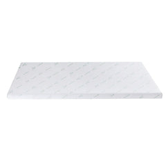 Giselle Bedding 8cm Memory Foam Mattress Topper 7-Zone Graphite Double