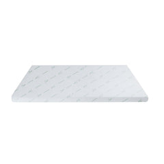 Giselle Bedding 8cm Memory Foam Mattress Topper 7-Zone Graphite Single