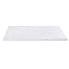 Giselle 8cm Memory Foam Mattress Topper Lavender Infused Bamboo Cover 7-Zone King Single