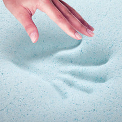 Giselle Bedding Memory Foam Mattress Topper Cool Gel 5cm Single
