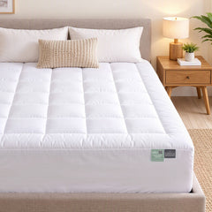Giselle 8cm King Memory Foam Mattress Topper Pillow Top with Gel Foam