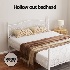 Artiss Bed Frame Queen Size Metal Bed Frame GROA